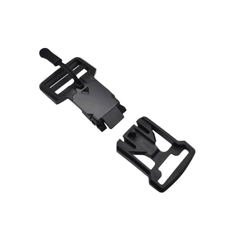 2er-Pack magnetische Schnallen – Schwarze magnetische Schnellverschlüsse für taktische Rucksäcke Modell 11