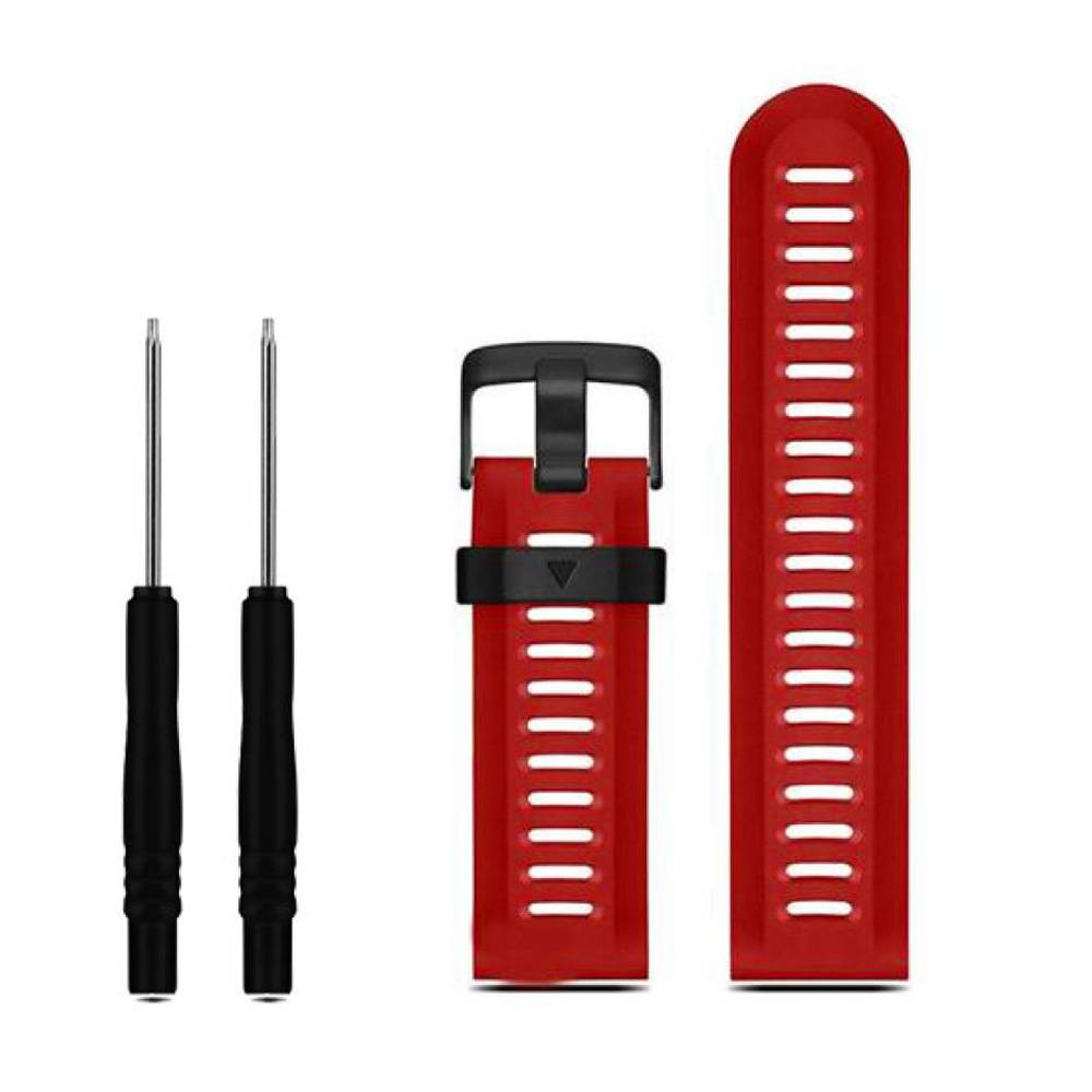 Armband für Garmin Fenix 3 HR/6X GPS/5X Sapphire/Descent MK1 Red