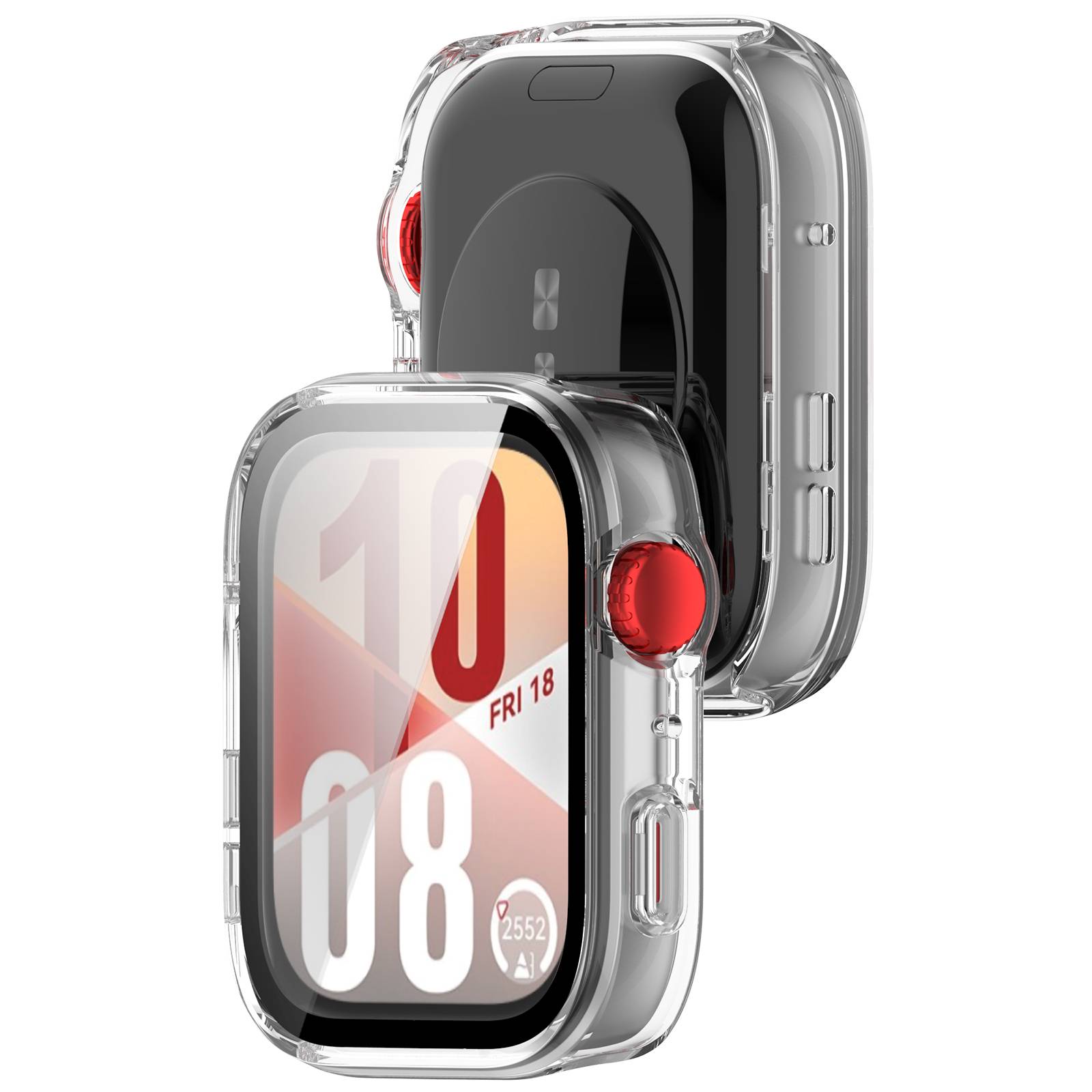 Huawei Watch Fit 4 Schutzhülle - Vollständige Abdeckung Transparent