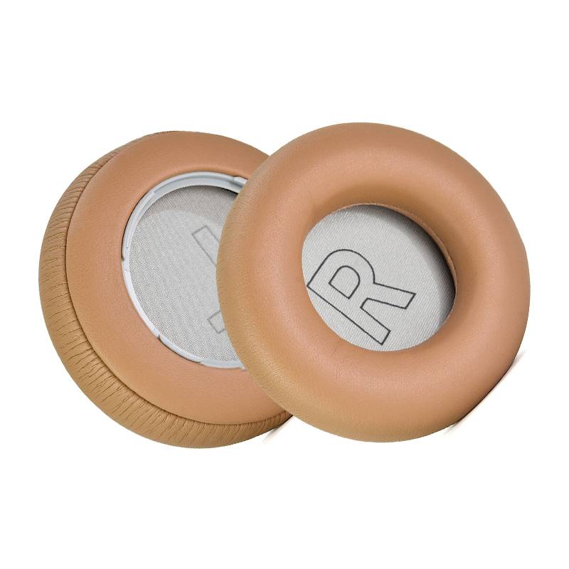 Tiefbraune Proteinleder-Ohrpolster für B&O Beoplay H9 3. Gen
