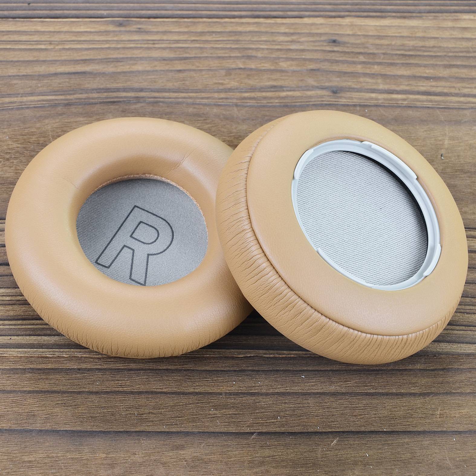 Tiefbraune Proteinleder-Ohrpolster für B&O Beoplay H9 3. Gen