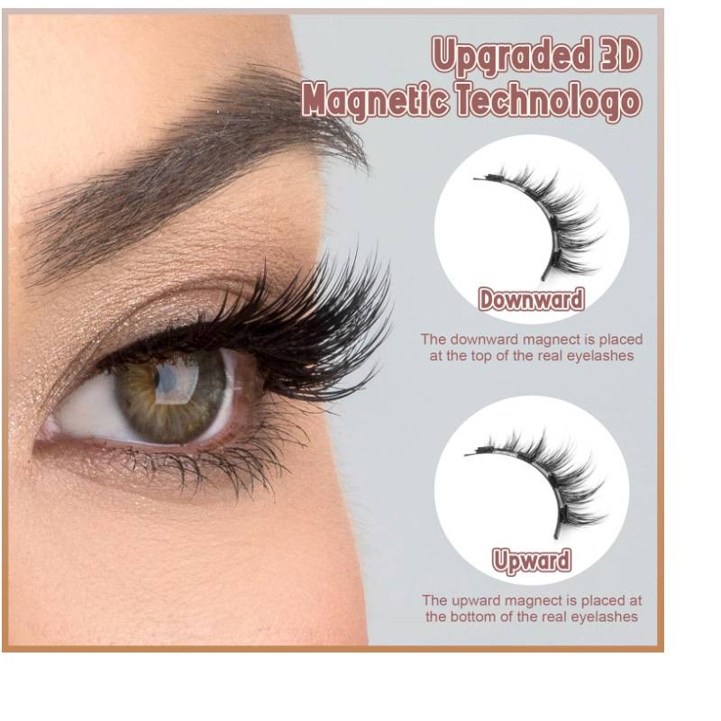 Magnetisches Wimpernset: Schnell, bequem und wiederverwendbar