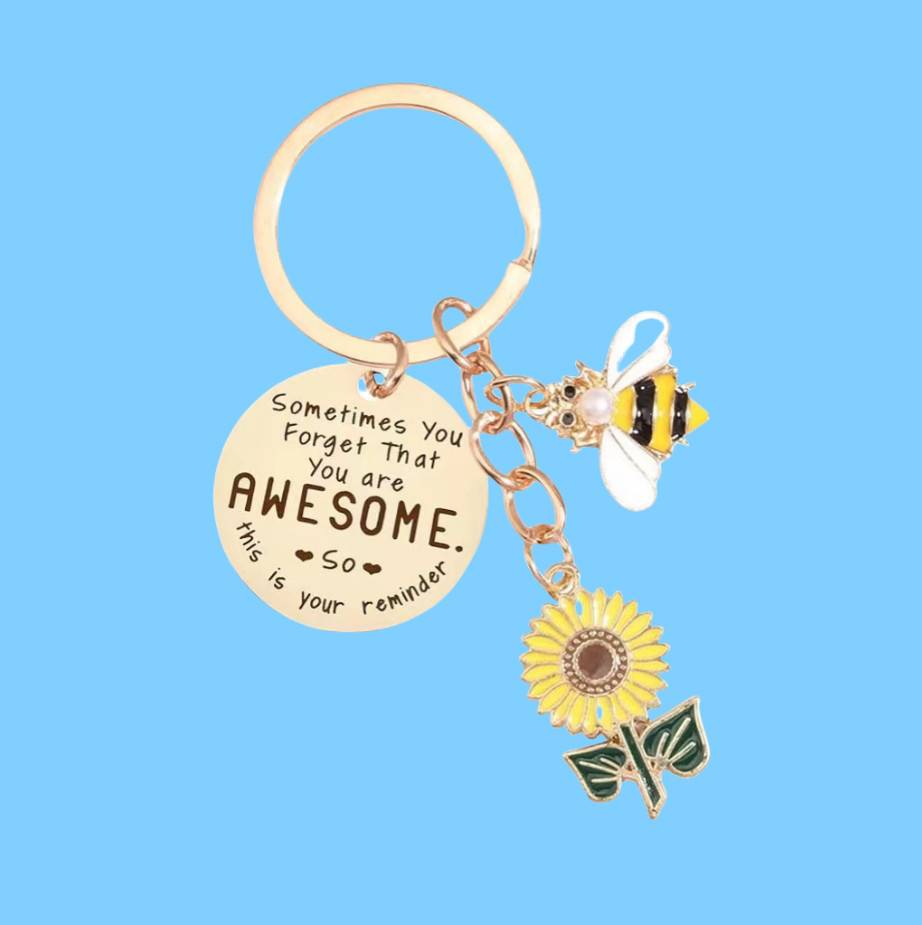 Edelstahl-Schlüsselanhänger - Herzform Modell 3