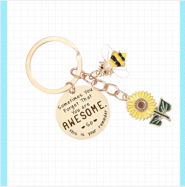 Edelstahl-Schlüsselanhänger - Herzform Modell 3