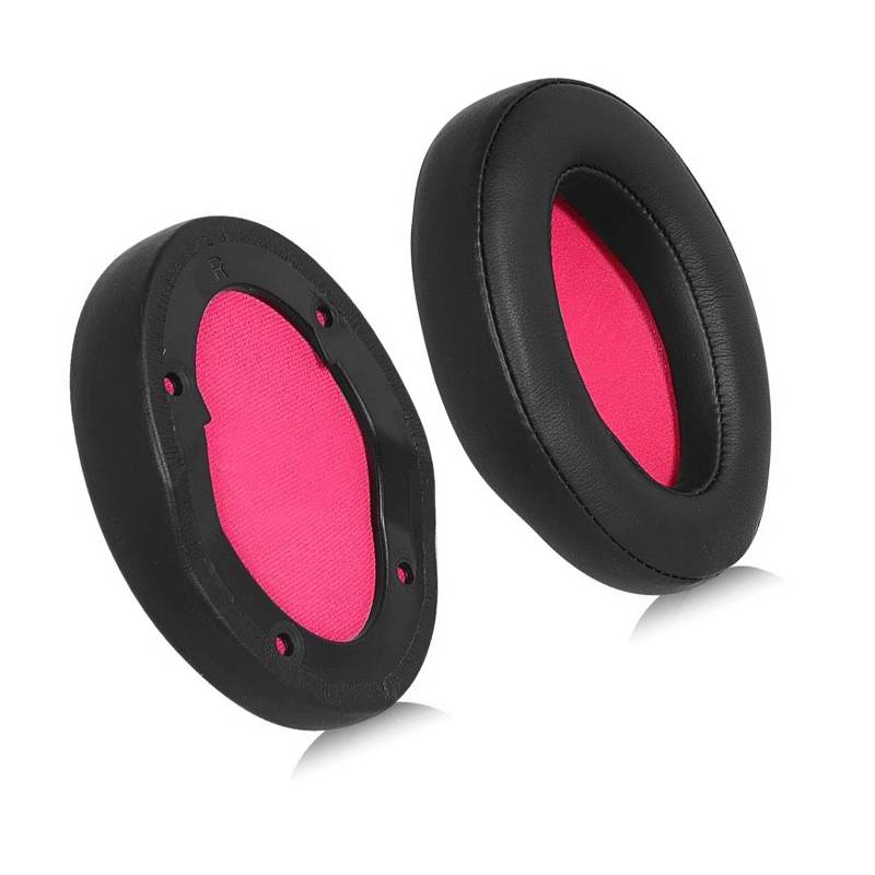 Ersatz-Ohrpolster für ASUS ROG Strix Go 2.4 Kopfhörer - Schwarz und Pink