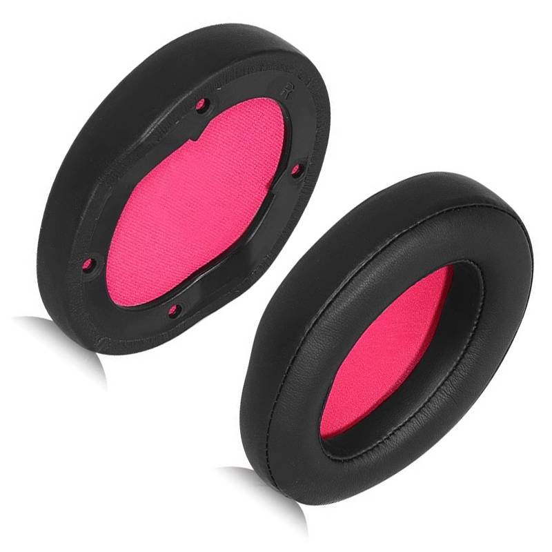 Ersatz-Ohrpolster für ASUS ROG Strix Go 2.4 Kopfhörer - Schwarz und Pink
