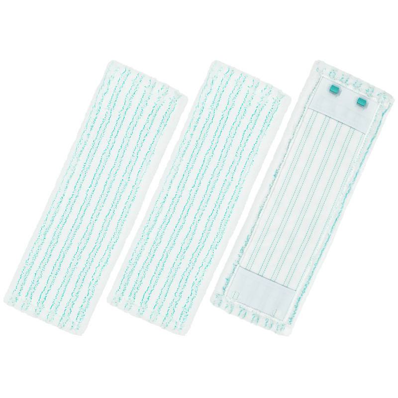 Leifheit Mop Ersatzpads (3er-Pack) - Weiß/Blau