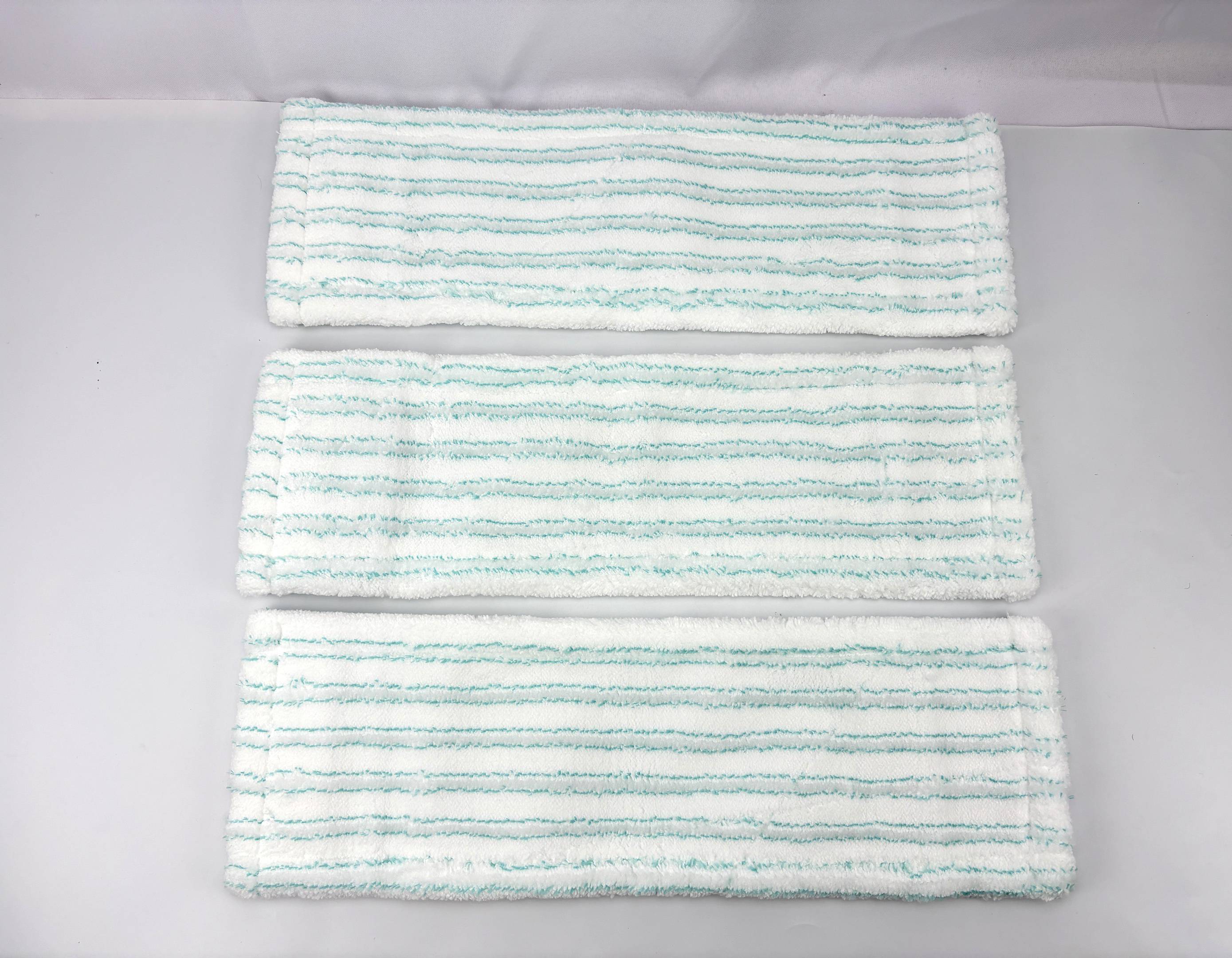Leifheit Mop Ersatzpads (3er-Pack) - Weiß/Blau