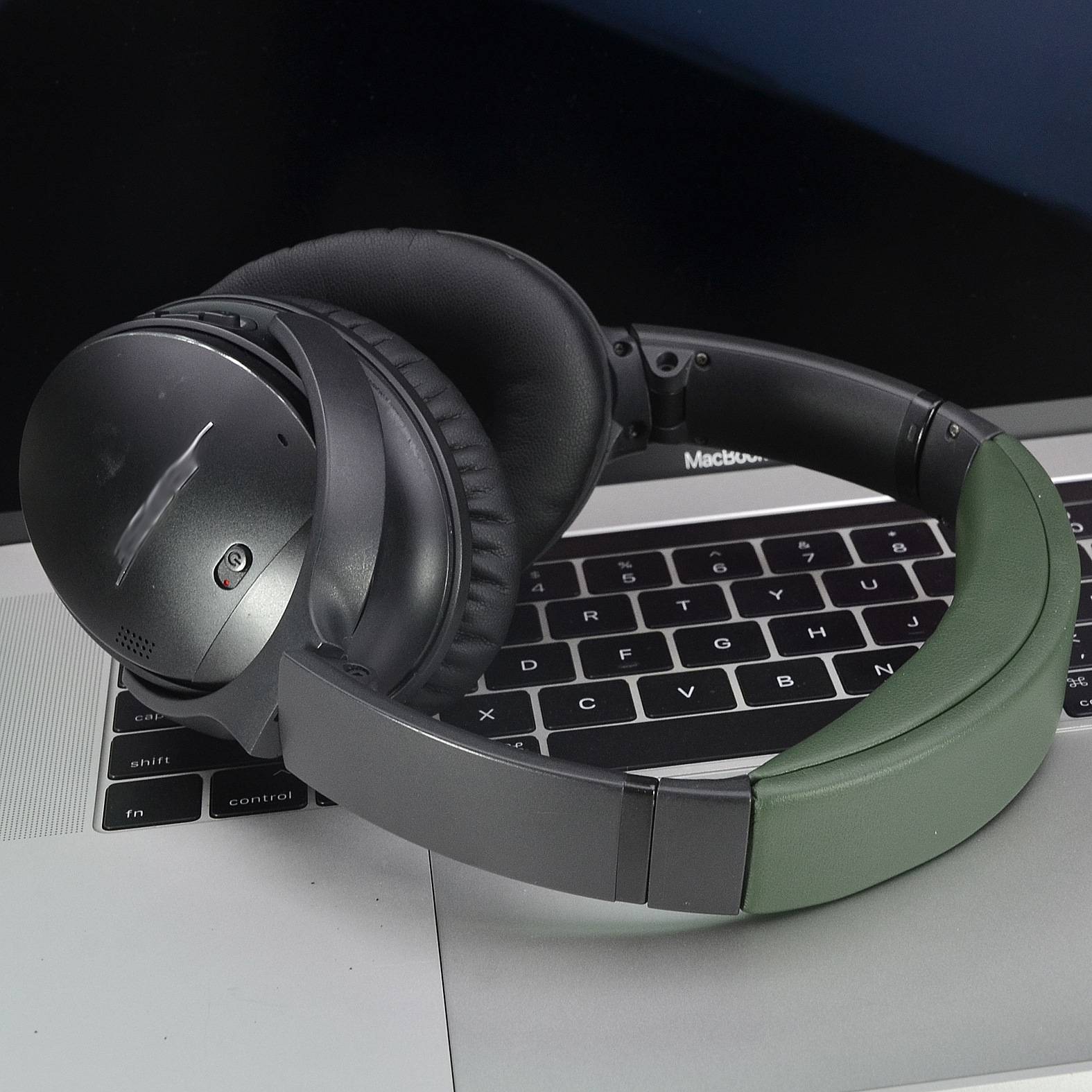 Grünes Kopfband für Bose QC35/QC45 Kopfhörer + Schraubendreher