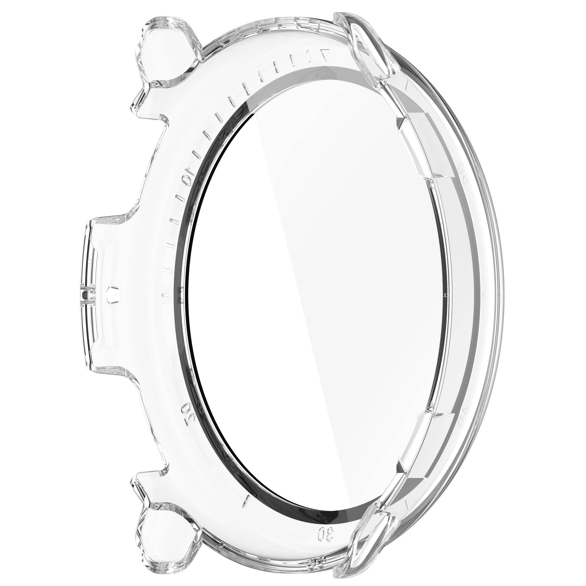 Amazfit Active2 Schutzhülle mit integriertem Displayschutz Transparent