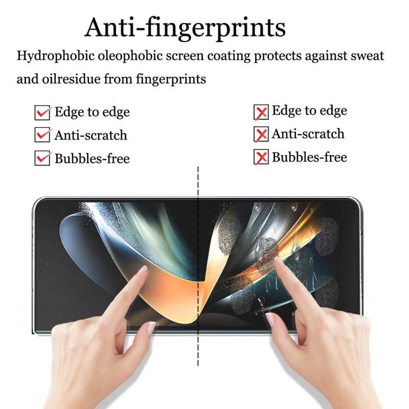 Samsung Z Fold Frontbildschirm Schutzglas - 2er Pack Samsung Z Fold 5
