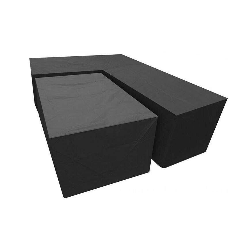 Möbelabdeckung Set: 300x300x98cm + Quadratisch 155x95x68cm