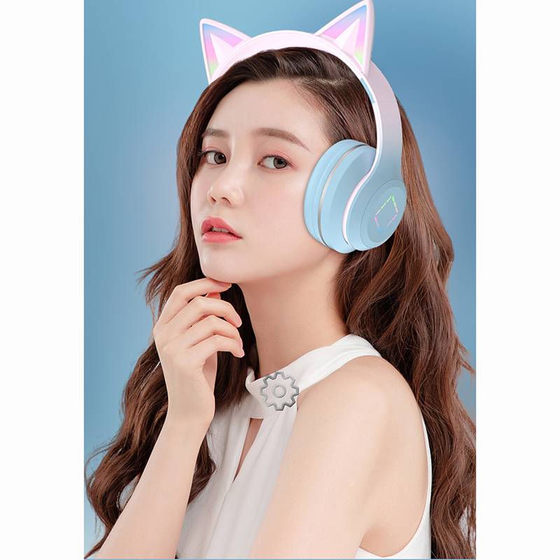 Bluetooth-Kopfhörer DR57 – Lange Akkulaufzeit Blue