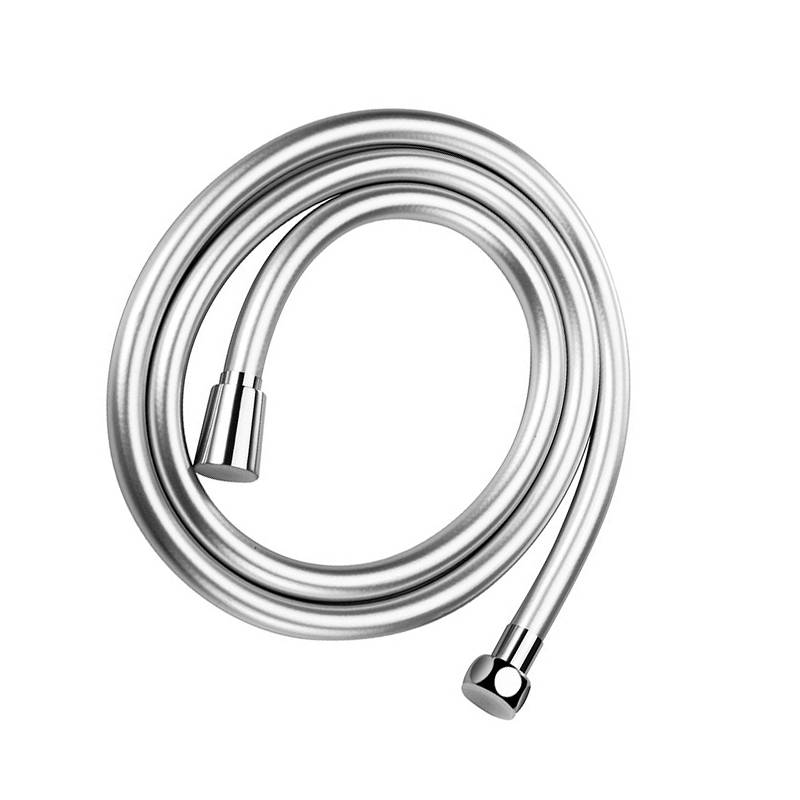 Silberne PVC-Duschschlauch