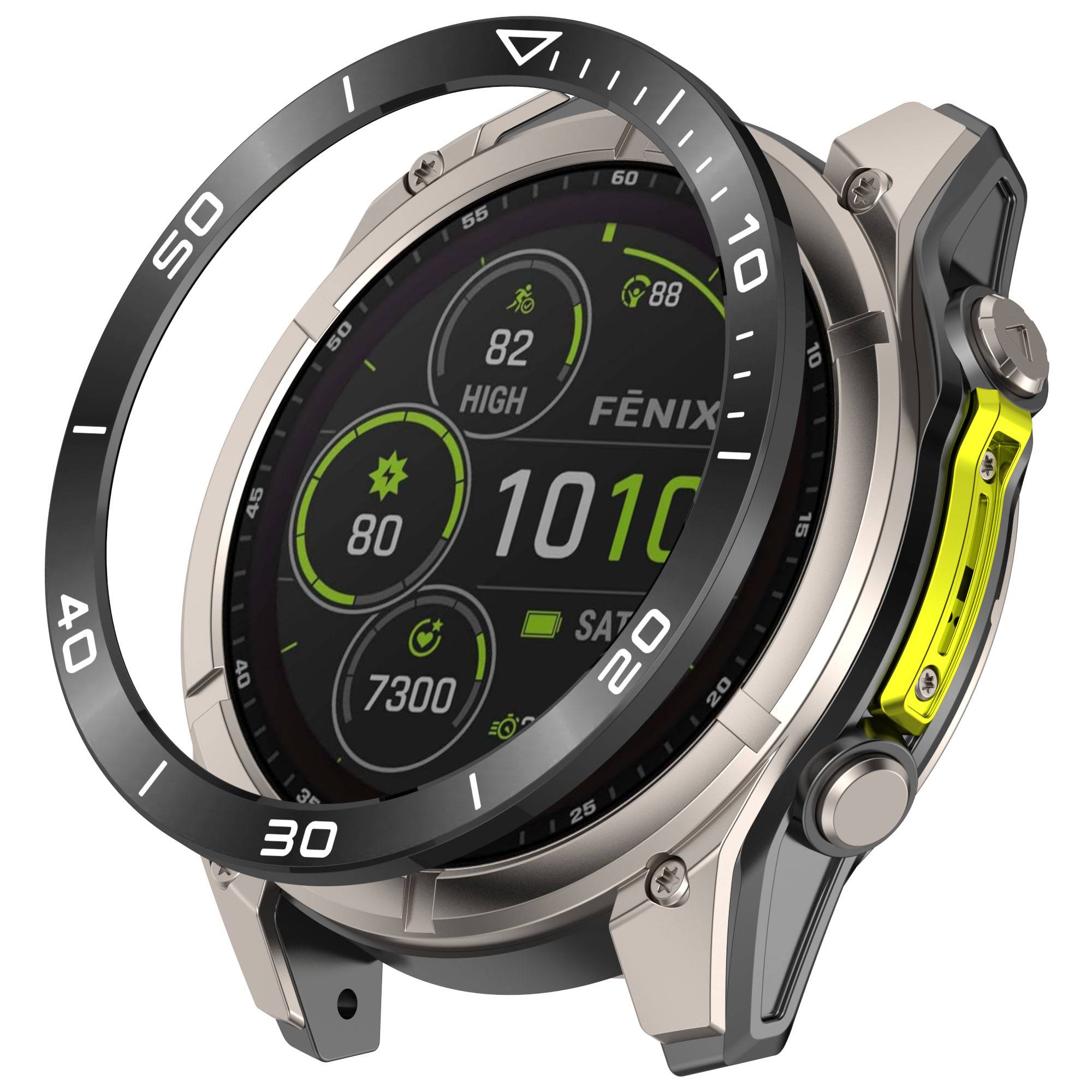 Garmin Tactix 8 Solar Smartwatch Stahl Lünette - Schwarz