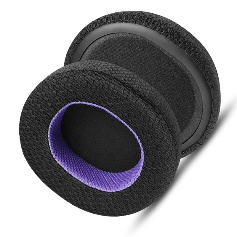 Atmungsaktive Ohrpolster für SteelSeries Arctis Kopfhörer - Schwarz/Lila