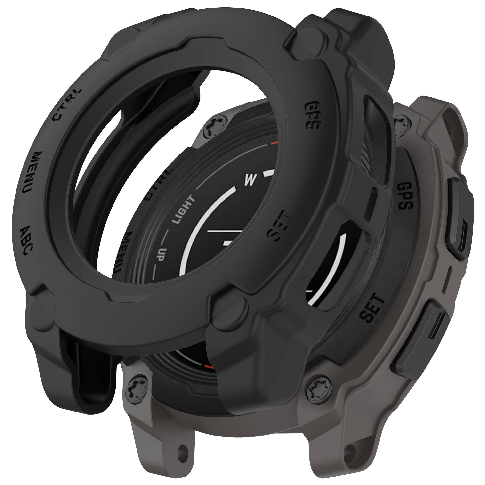 Garmin Instinct E (45mm) Schutzhülle aus TPU - Schwarz