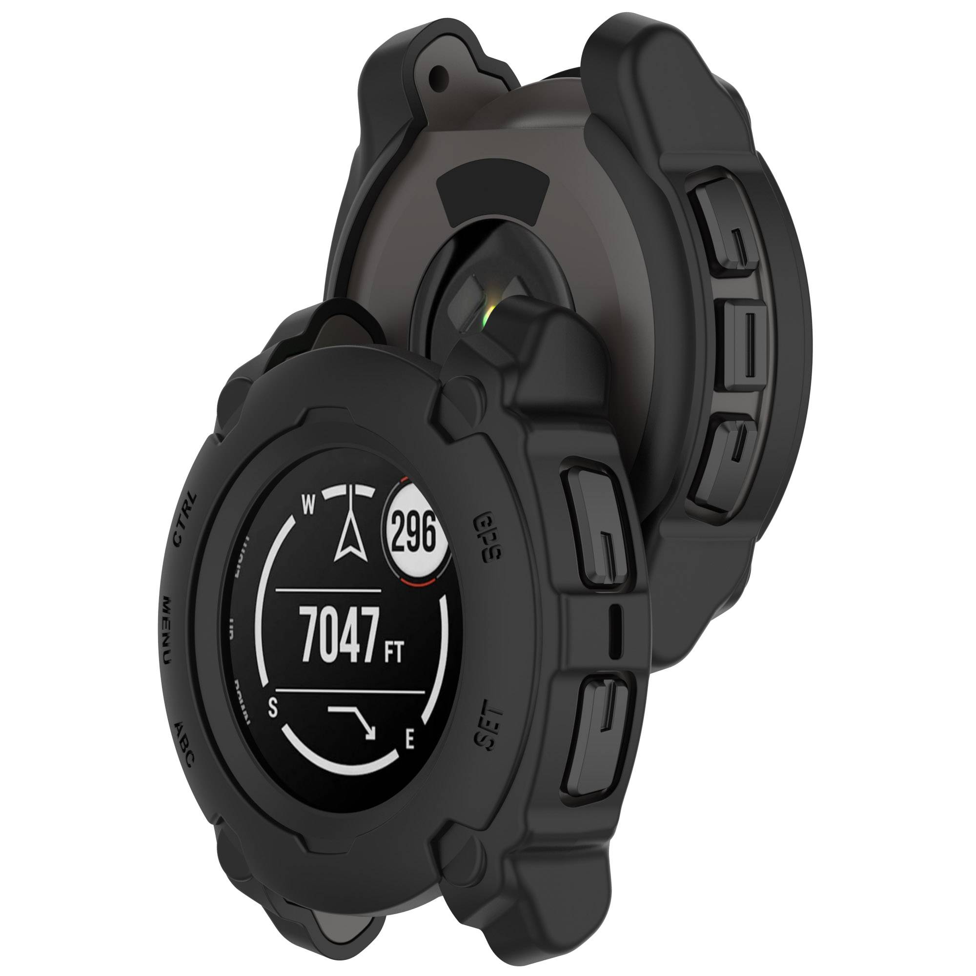 Garmin Instinct E (45mm) Schutzhülle aus TPU - Schwarz