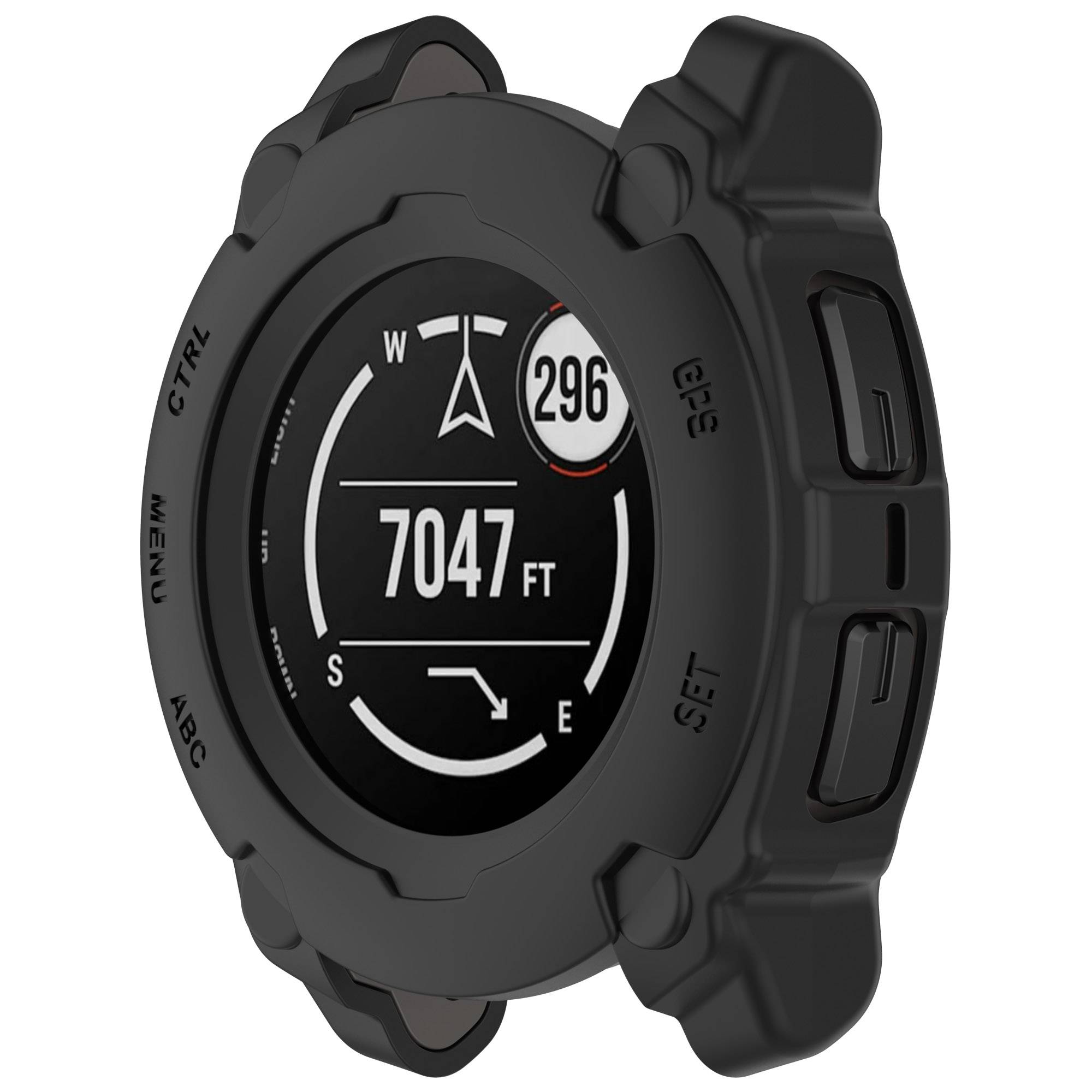 Garmin Instinct E (45mm) Schutzhülle aus TPU - Schwarz