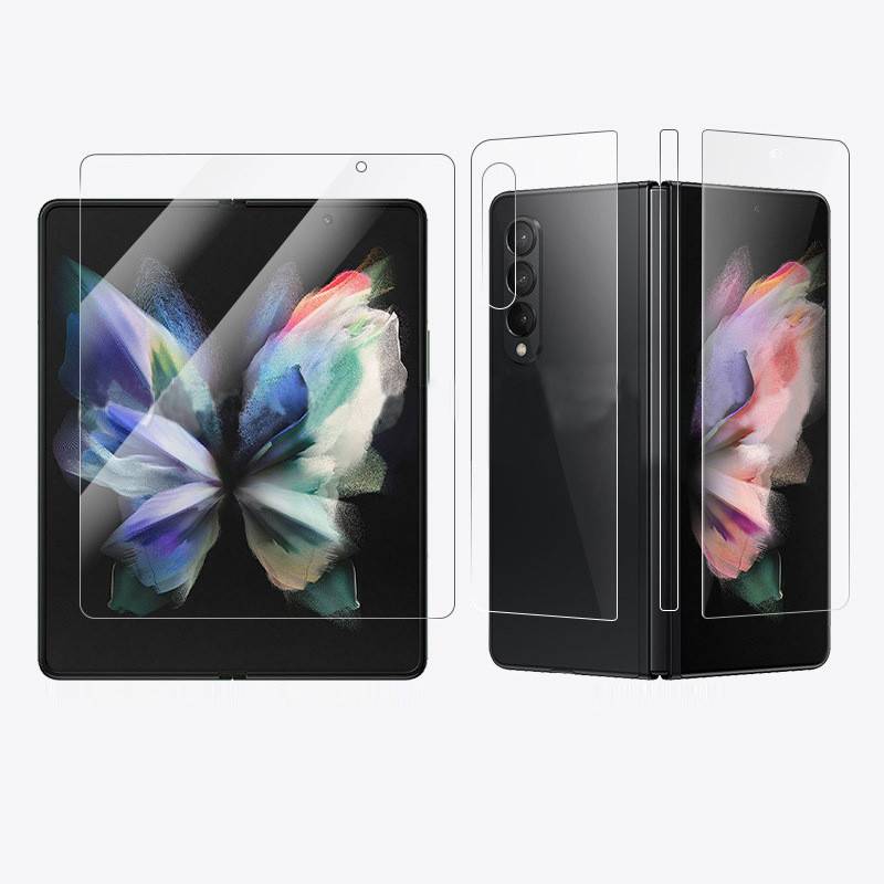 Vollständig abdeckende unsichtbare Folie für Samsung Z Flip6 - Papierbox