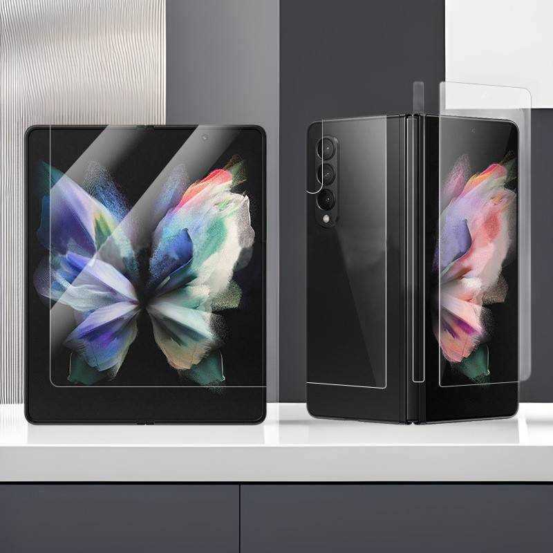 Vollständig abdeckende unsichtbare Folie für Samsung Z Flip6 - Papierbox