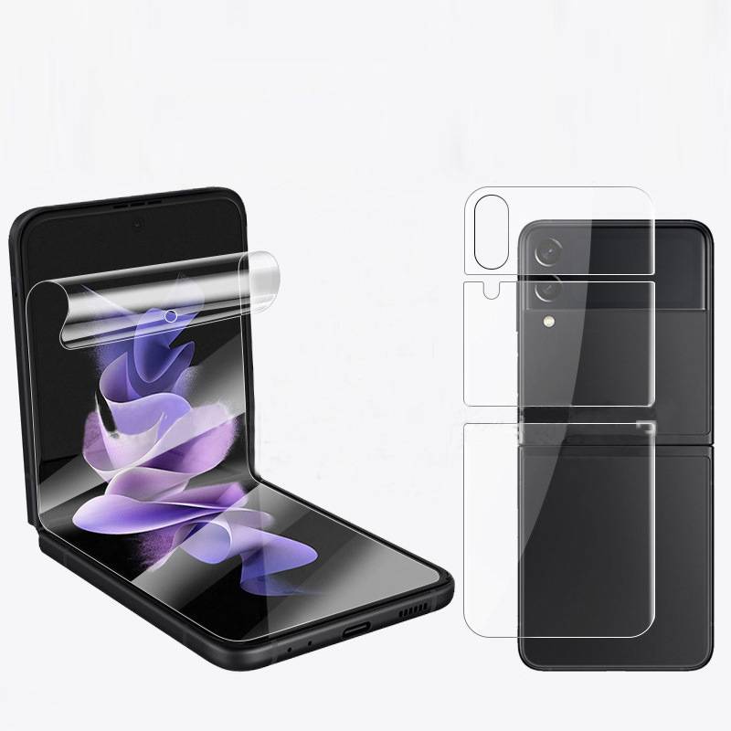 Vollständig abdeckende unsichtbare Folie für Samsung Z Flip6 - Papierbox