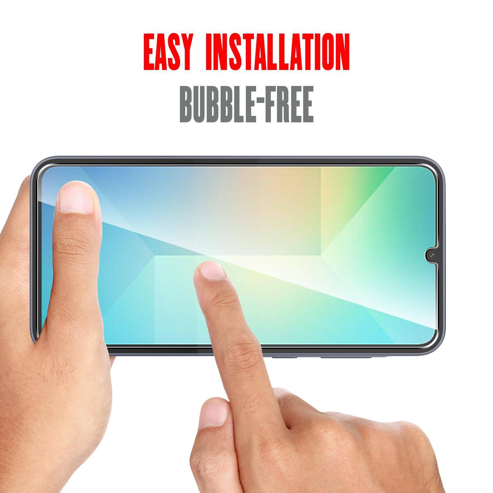 Samsung Galaxy S23 FE Displayschutzfolie aus gehärtetem Glas HD Klar