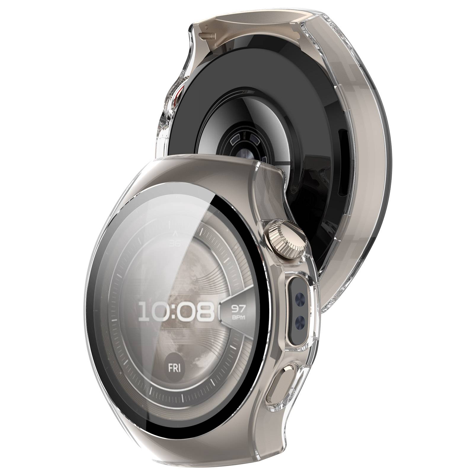Huawei Watch 5 Integrierte Hülle Transparent 42 mm