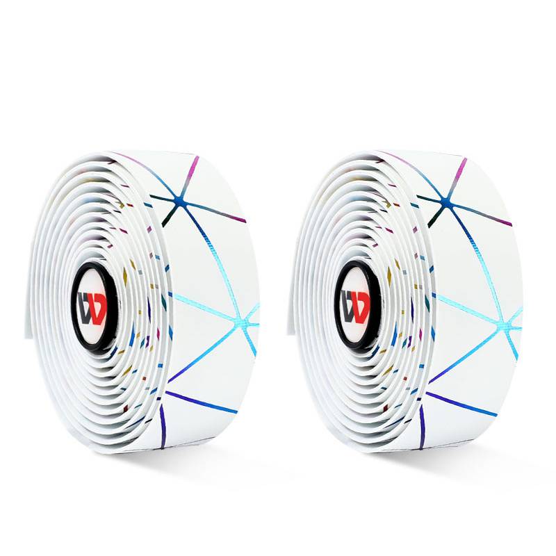 Farbiges Rennrad-Lenkerband für verbesserten Halt White