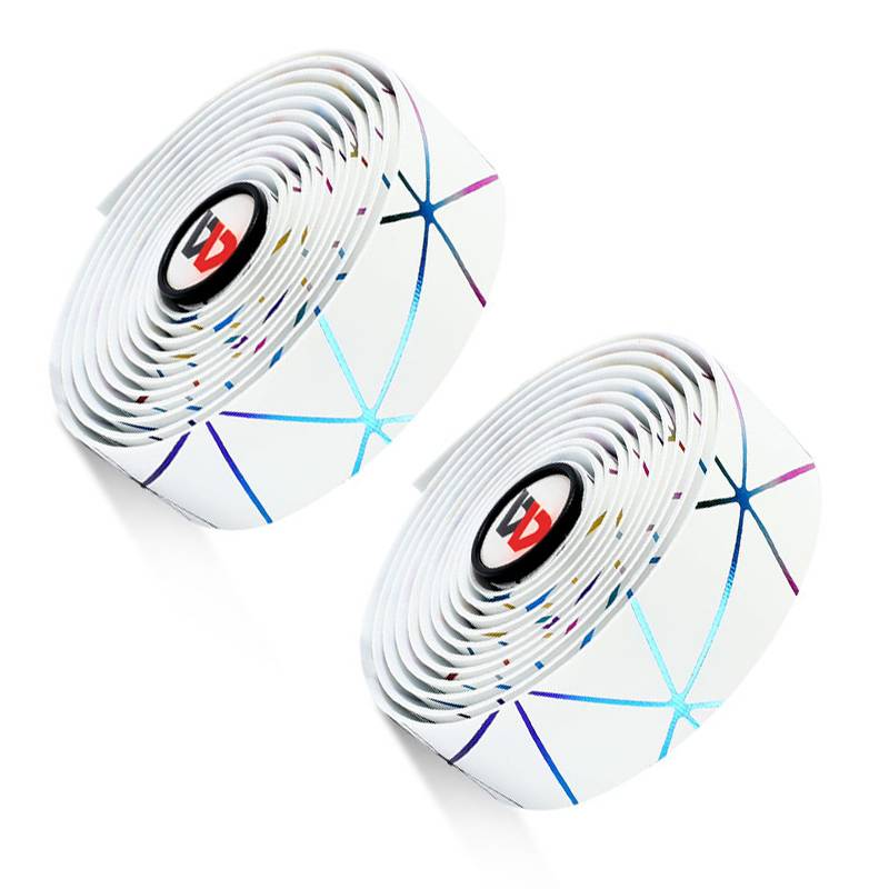 Farbiges Rennrad-Lenkerband für verbesserten Halt White