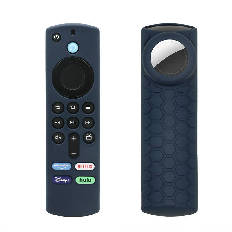 Remote Schutzhülle für Fire TV Stick 2024ALEXA 3. Gen Airtag DarkBlue