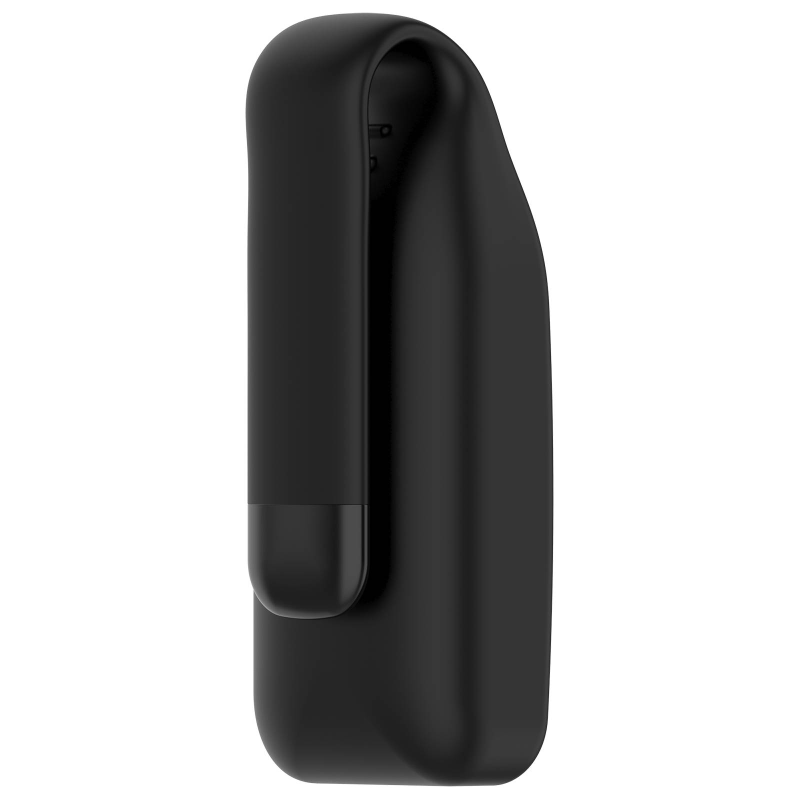 Stahlclip-Schnalle für Huawei Band 10/9/8 - Silikon Black