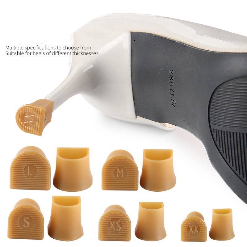 High Heel Protectors - 5 Paare - Anti-Rutsch & Leise XXS