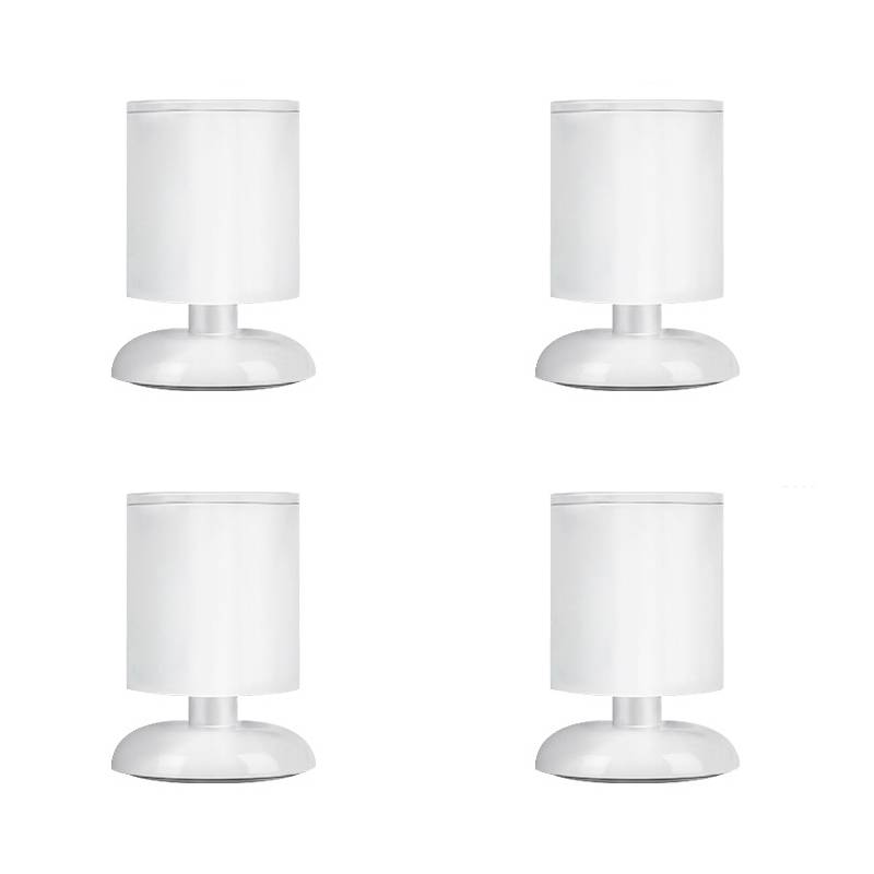 Weißes Möbelbein-Set mit 4 Stück S