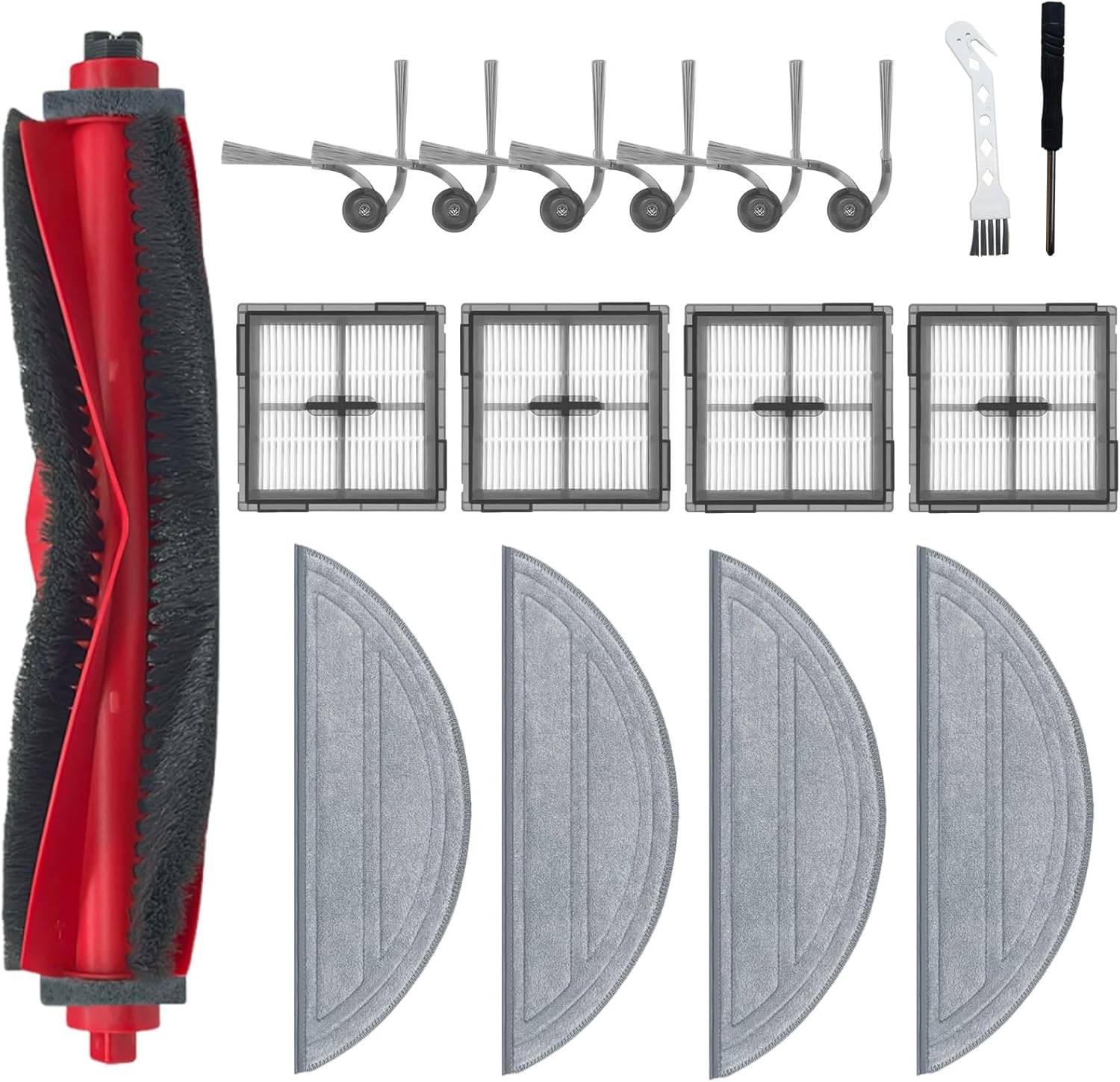Premium Roborock Q10 S5+ Zubehör-Ersatzteilset