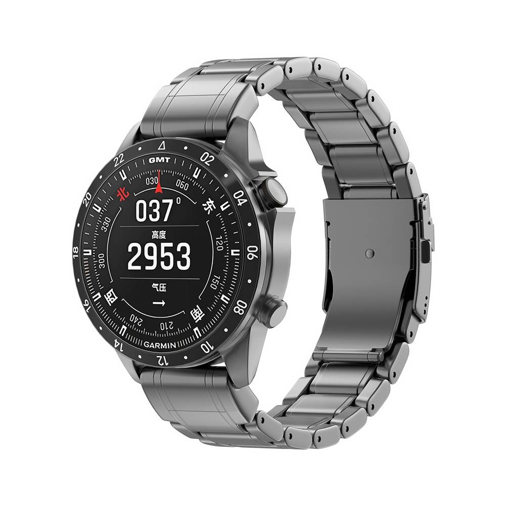 22mm Titan-Uhrenarmband für Garmin Fenix 8/7 - Grau