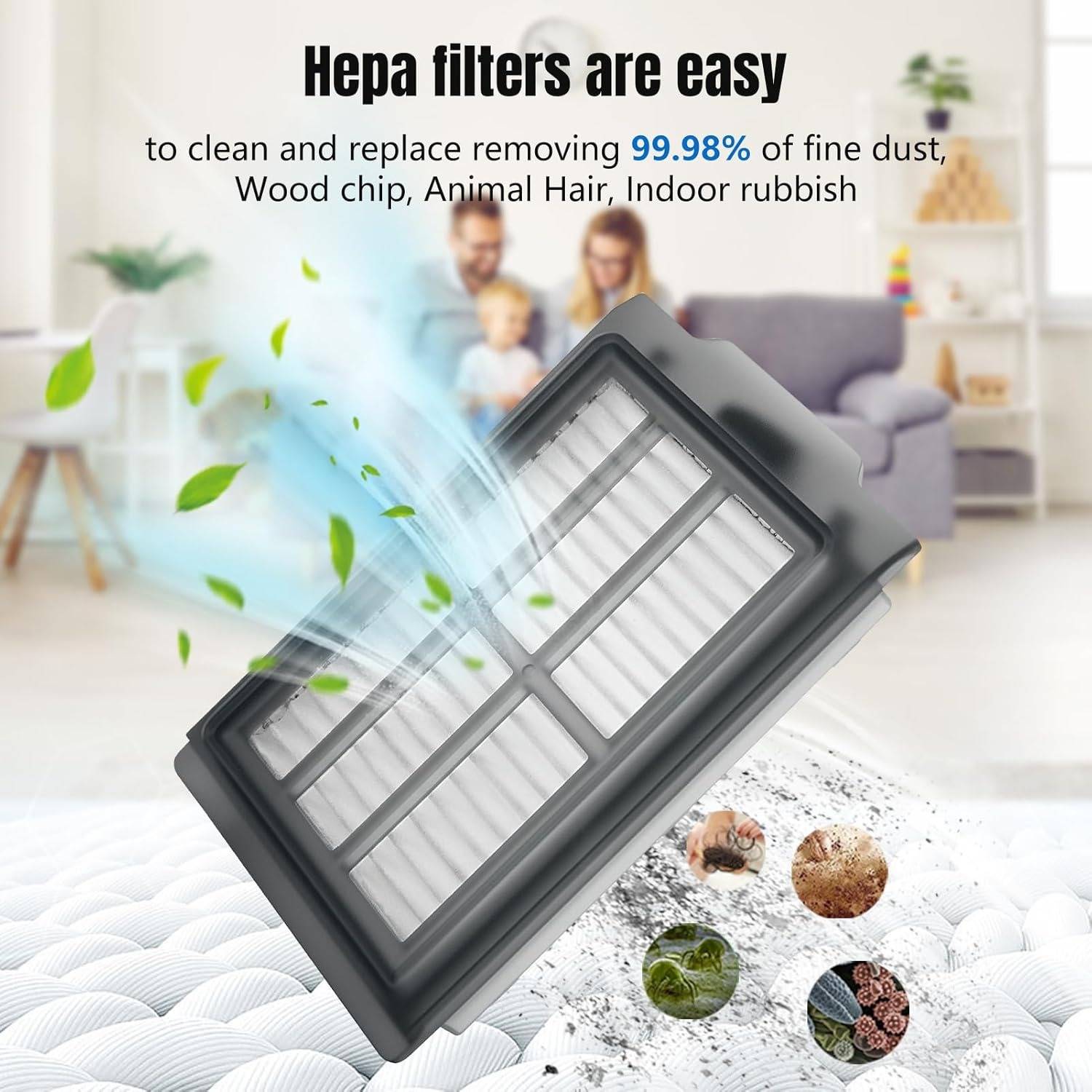 Ersatzteile kompatibel mit iRobot Roomba Plus 405 Staubsaugerroboter Zubehör