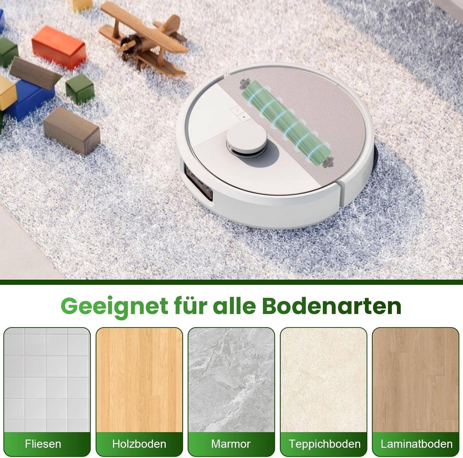 Ersatzteile kompatibel mit iRobot Roomba Plus 405 Staubsaugerroboter Zubehör