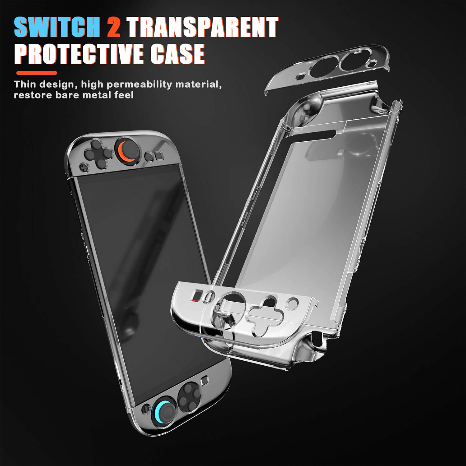 Tragetaschen-Set für Switch 2 Konsole Pink