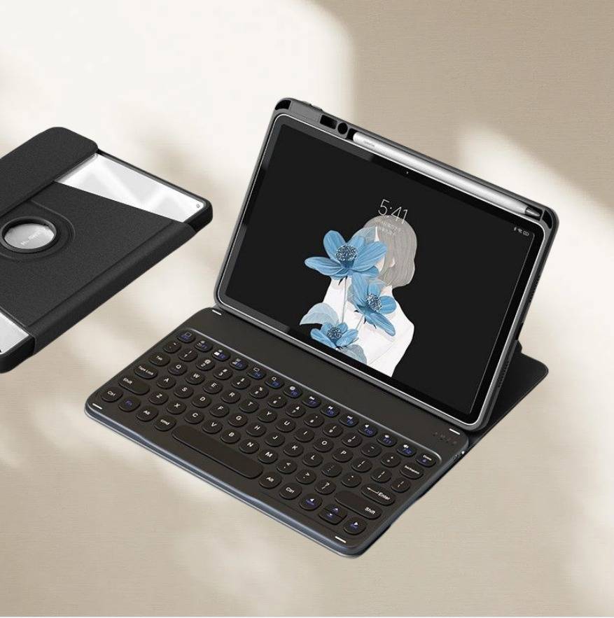 360° drehbare Bluetooth Tastaturhülle für iPad 5/6 (2017/2018) 9.7