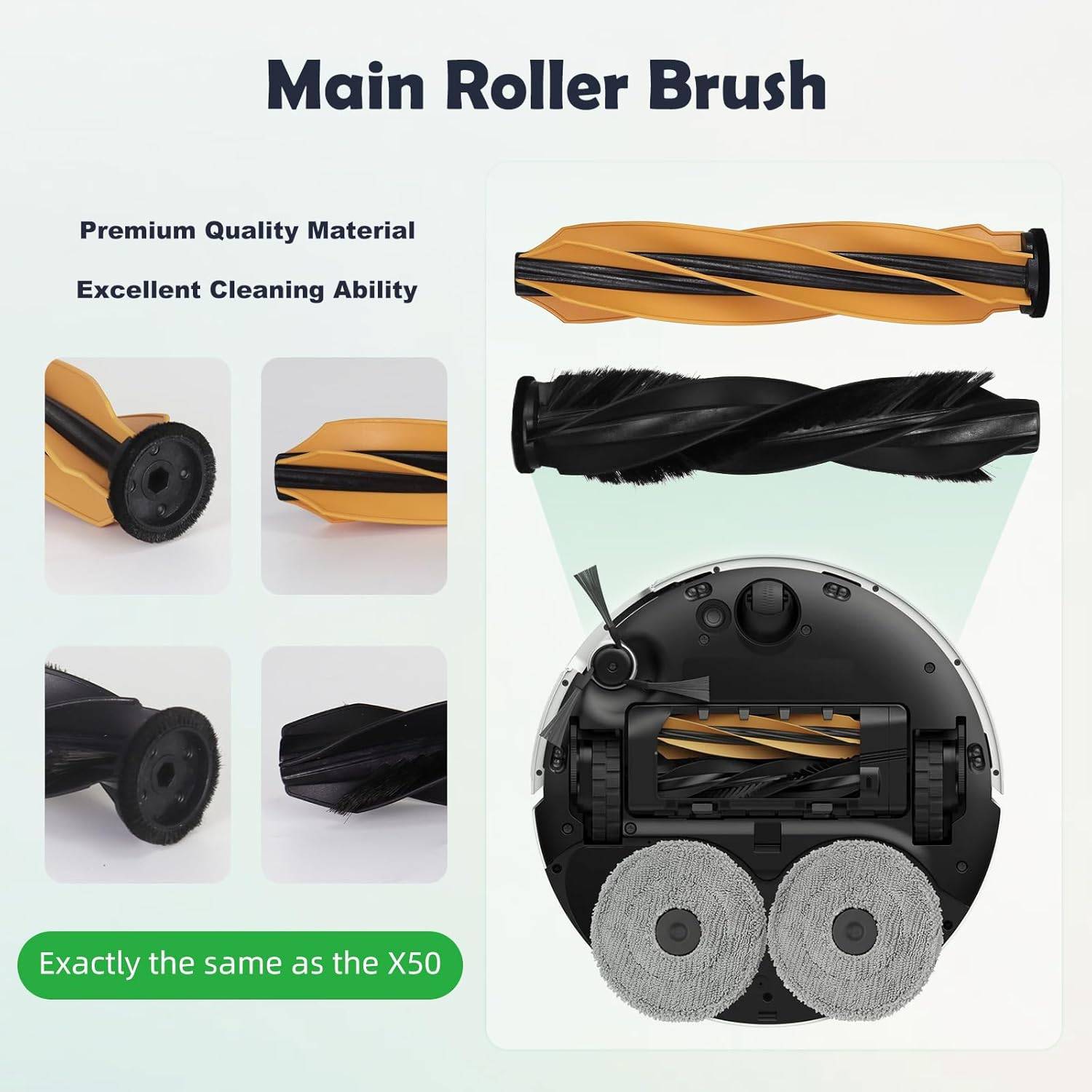 Zubehörset für Saugroboter der Dreame X50/L50/L40s Pro Ultra/MOVA-Serie