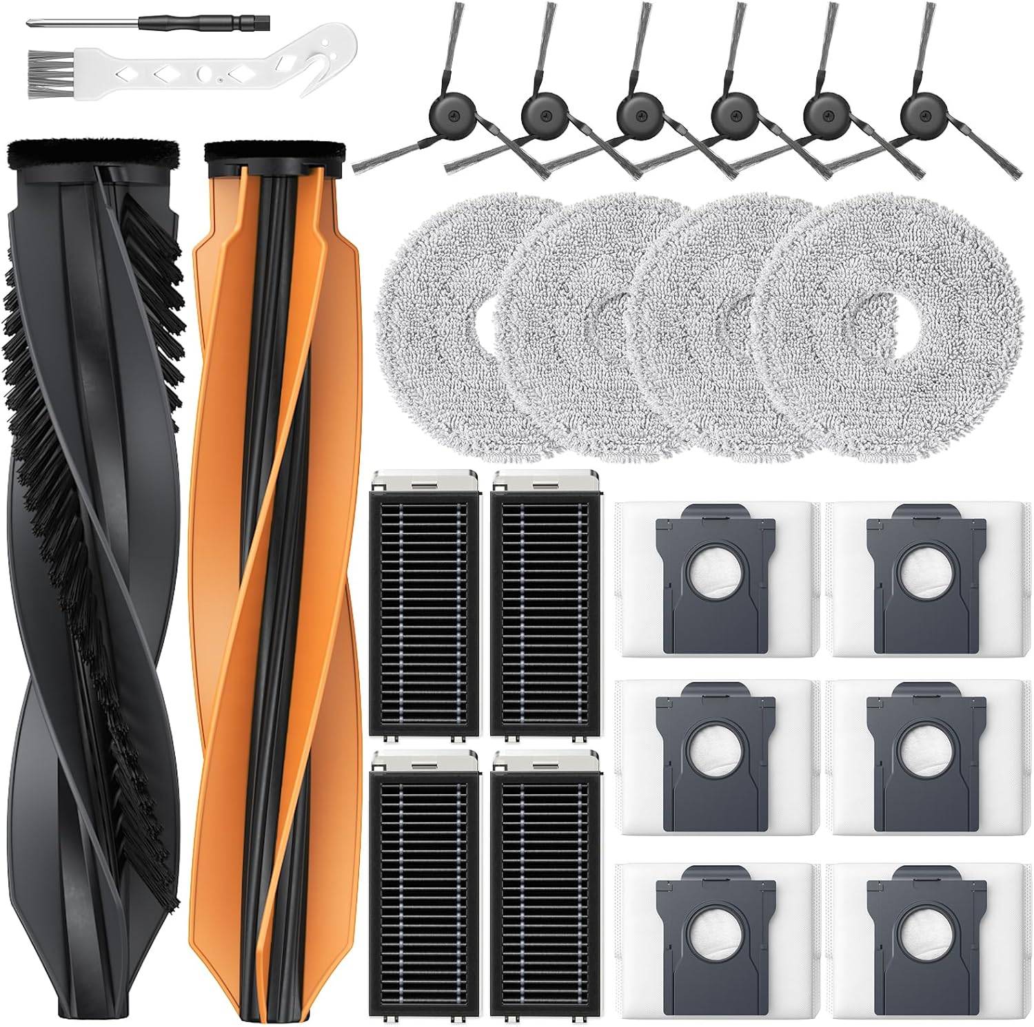 Zubehör-Ersatzteil-Set für Dreame X50 Ultra - 24 Teile