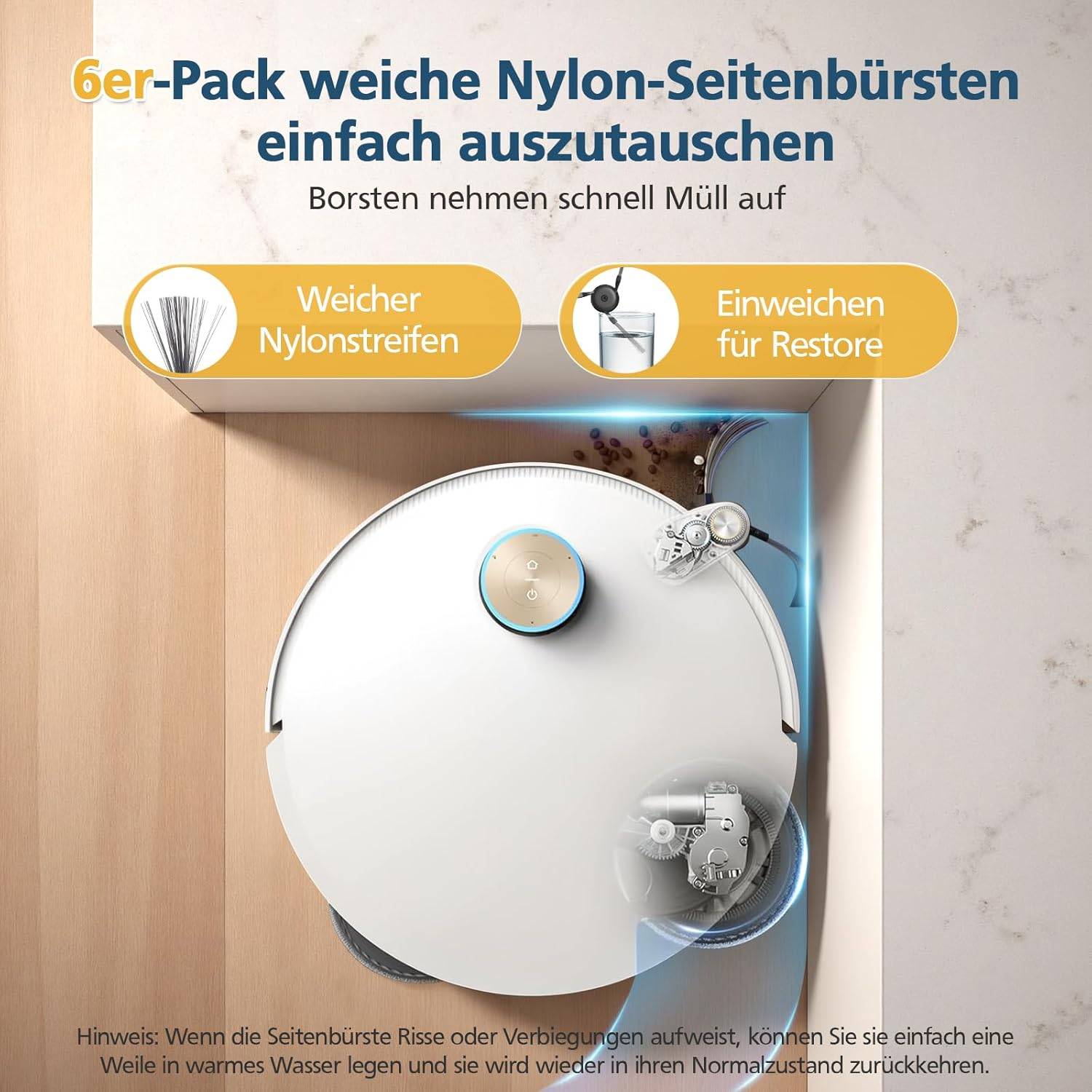 Zubehör-Ersatzteil-Set für Dreame X50 Ultra - 24 Teile