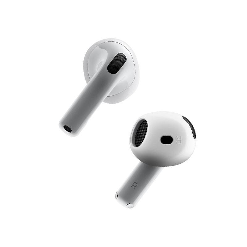 AirPods 4 Silikon Ohrstöpsel – 2 Paar: Komfort, Halt & Schutz Transparent