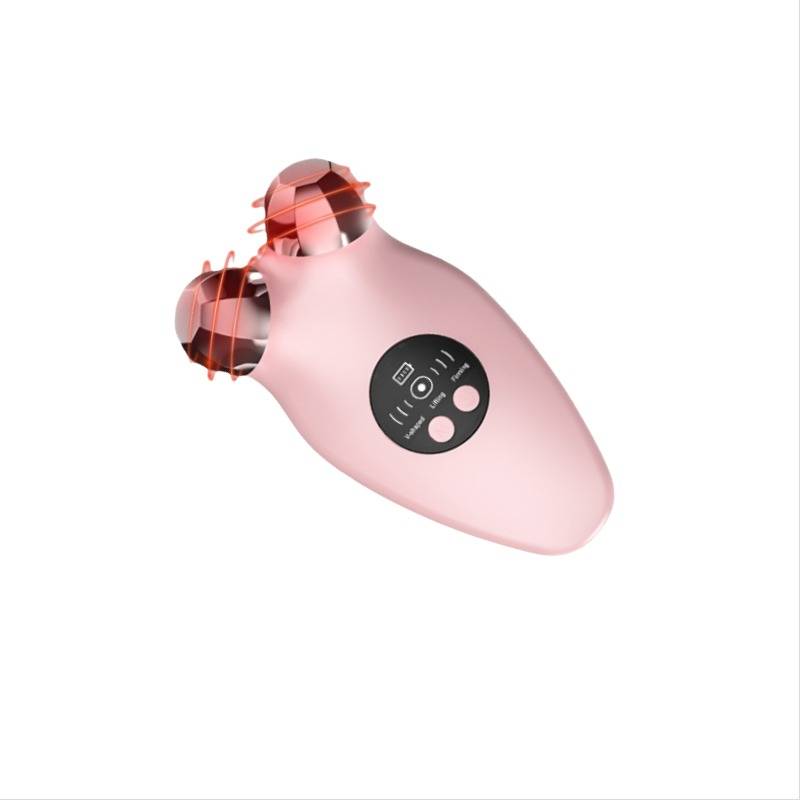 EMS Microcurrent Gesichtsstraffungs-Massagegerät - Schönheitsinstrument für die Heimanwendung Pink