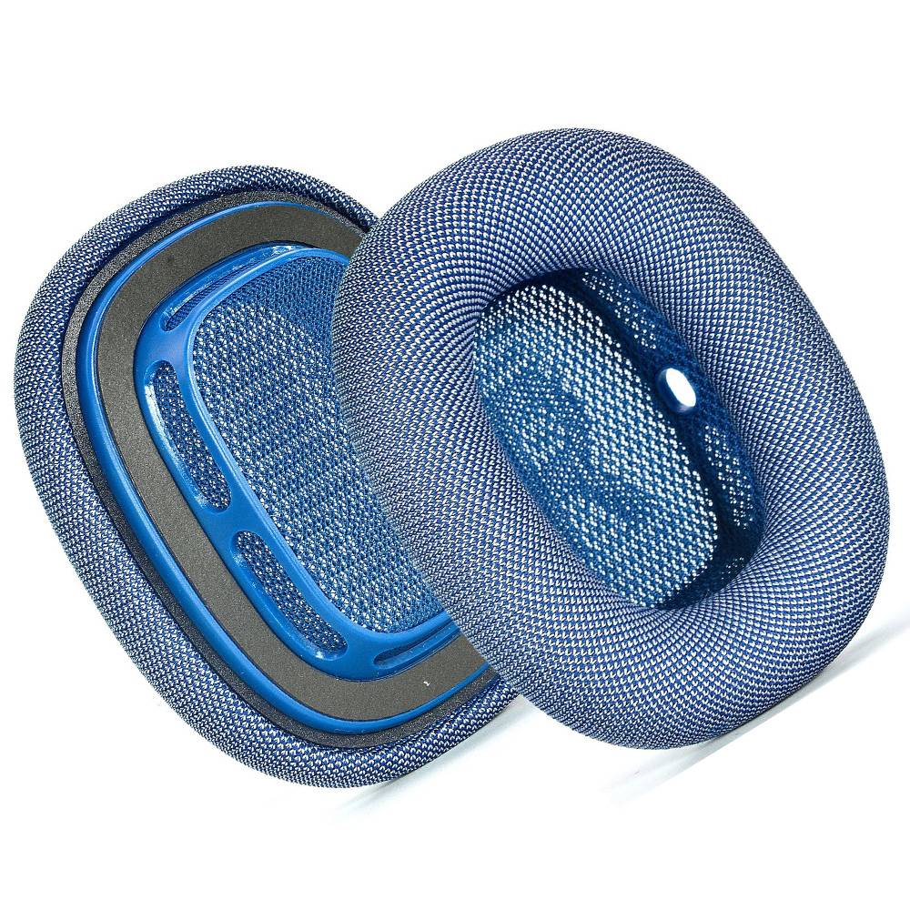 Ohrpolster für AirPods Max – Apple Stoff & Silikon Blue