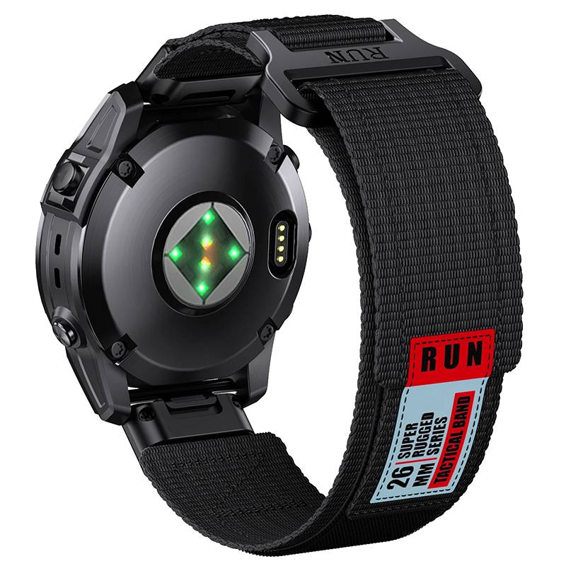 Garmin Fenix 8 Nylon-Gurtband Black 26 mm