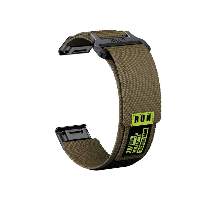 Garmin Fenix 8 Nylon-Gurtband Green 26 mm