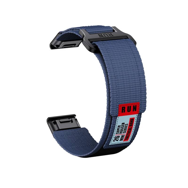 Garmin Fenix 8 Nylon-Gurtband Blue 22 mm