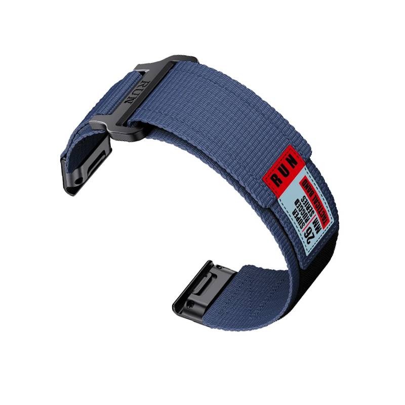 Garmin Fenix 8 Nylon-Gurtband Blue 26 mm